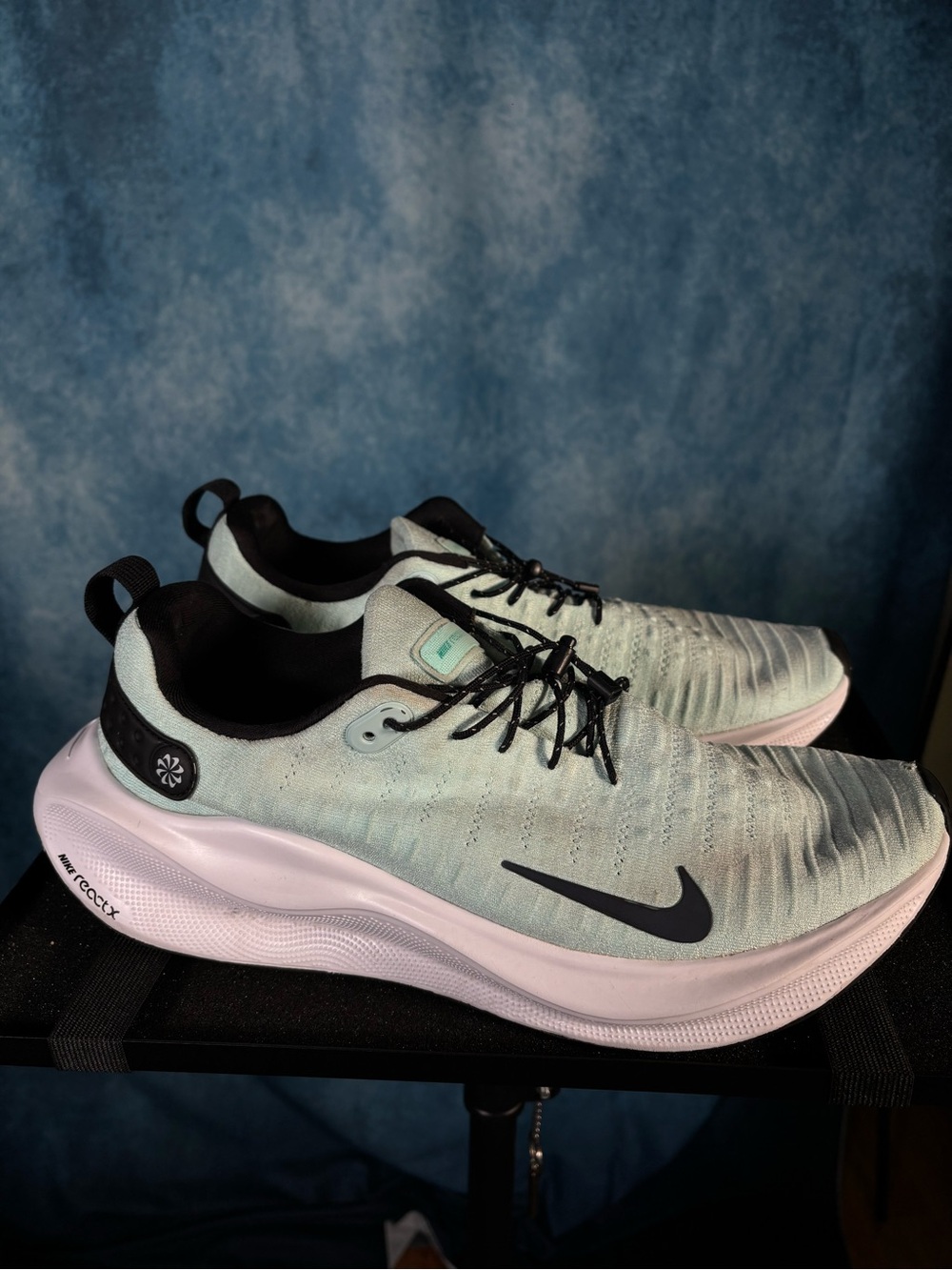 Nike ReactX Infinity Run 4 Men’s Size 14 Running Shoes Mint Green